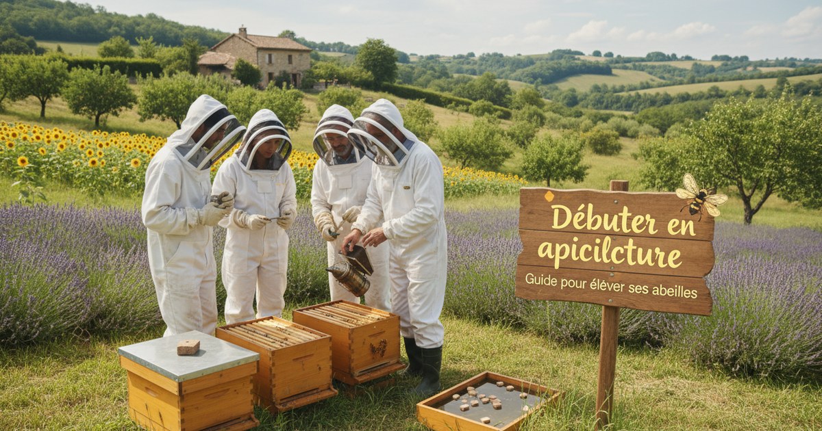 Débuter en apiculture : guide pour élever ses abeilles