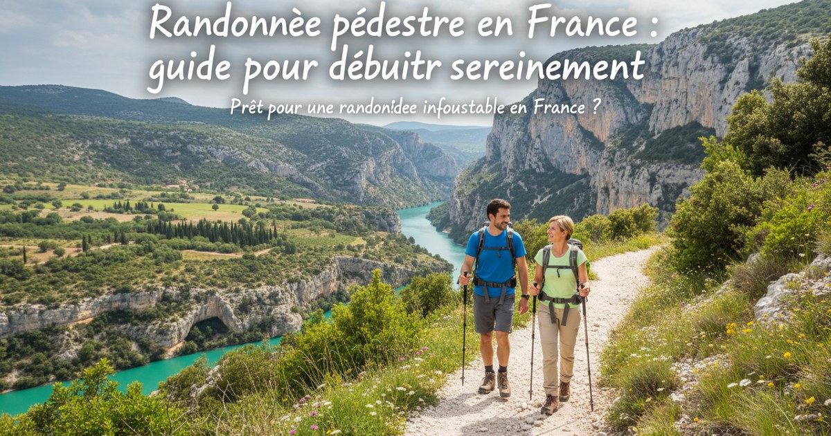 Randonnée pédestre en France : guide pour débuter sereinement