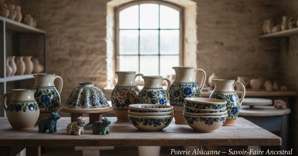 La poterie artisanale alsacienne, un savoir-faire ancestral