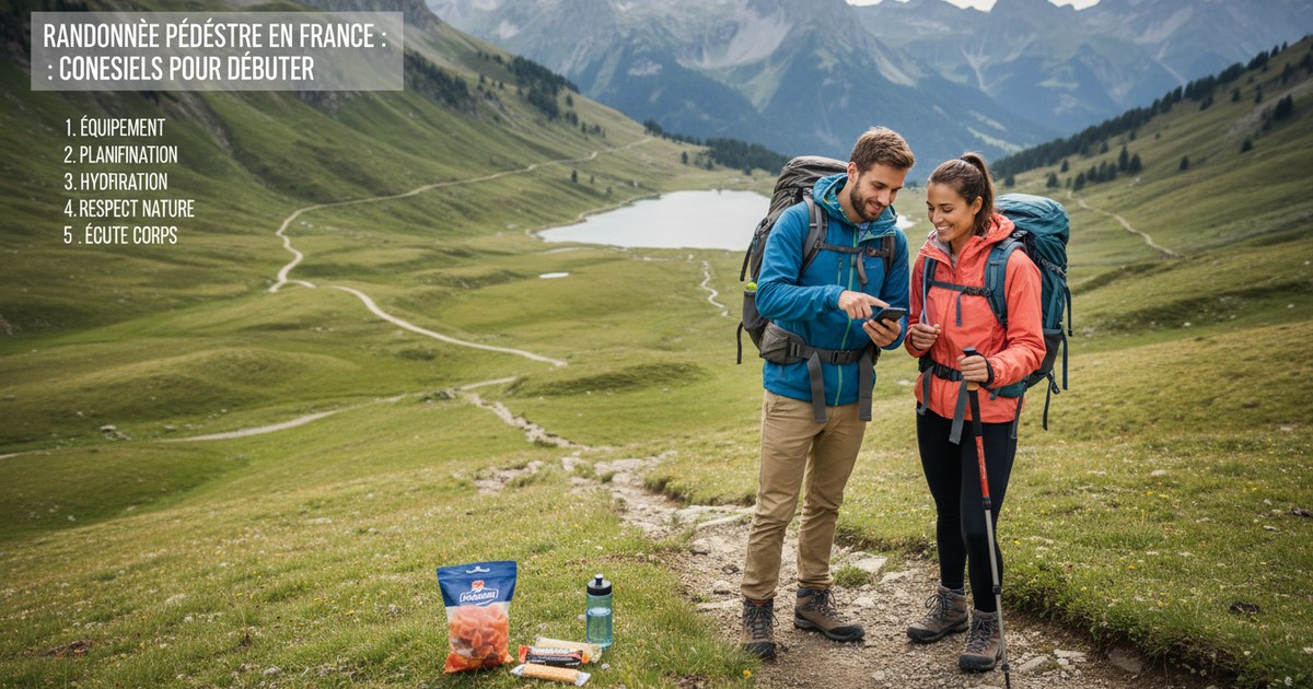 Randonnée pédestre en France : conseils pour débuter