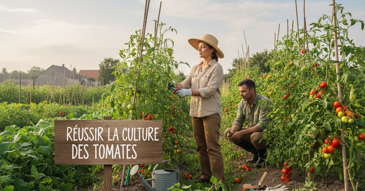 Réussir la culture des tomates au potager