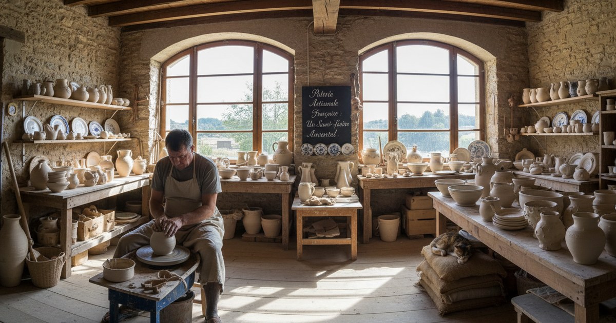 La poterie artisanale française : un savoir-faire ancestral